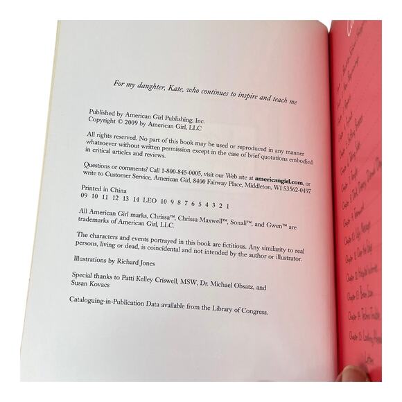 American Girl Of The Year BOOK Chrissa Stands Strong Paperback by Mary Casanova - Picture 3 of 4